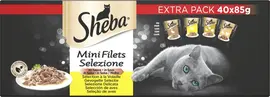 SHEBA Natvoer voor volwassen katten saus gevogelte selectie STICKER 40*85g doos kopen?