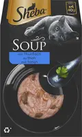 SHEBA Natvoer voor volwassen katten tonijn 4*40g multipack kopen?