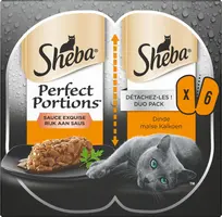 Sheba Perfect Portions kalkoen in saus multipack 6 x 37,5g kopen?