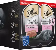 Sheba Perfect Portions luxe paté zalm multipack 6 x 37,5g kopen?