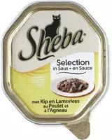 sheba selection mini filets alu in saus kip&lam 85 gr kopen?
