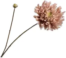Silk-ka kunsttak chrysant 101cm mauve - afbeelding 1