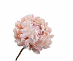 Silk-ka kunsttak chrysant 64cm roze - afbeelding 1