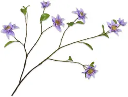Silk-ka kunsttak clematis 92cm lavendel - afbeelding 1