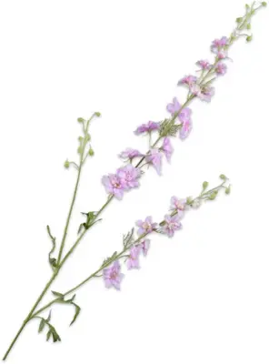 Silk-ka kunsttak delphinium 122cm roze - afbeelding 1