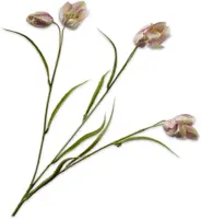 Silk-ka kunsttak fritillaria 64cm roze - afbeelding 1