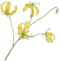 Silk-ka kunsttak gloriosa 89cm geel - afbeelding 1