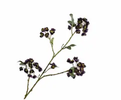 Silk-ka kunsttak helleborus 100cm bordeaux - afbeelding 1