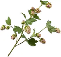 Silk-ka kunsttak hop 77cm paars - afbeelding 1