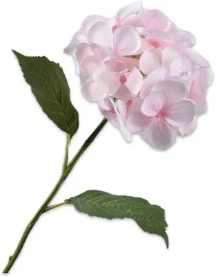 Silk-ka kunsttak hortensia 64cm roze - afbeelding 1