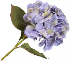 Silk-ka kunsttak hortensia 65cm lavendel - afbeelding 1