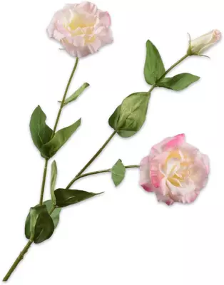 Silk-ka kunsttak lisianthus 71cm roze - afbeelding 1