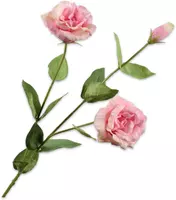 Silk-ka kunsttak lisianthus 71cm roze - afbeelding 1