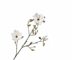 Silk-ka kunsttak magnolia 103cm creme - afbeelding 1