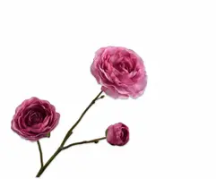 Silk-ka kunsttak ranonkel 46cm paars - afbeelding 1