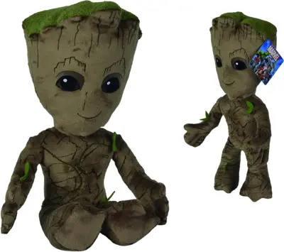 Simba Toys knuffel disney marvel young groot 50cm - afbeelding 4