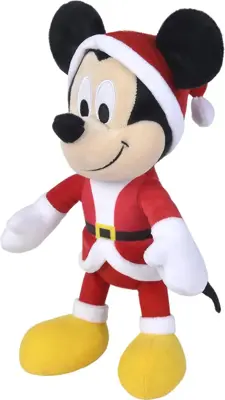 Simba Toys knuffel disney mickey mouse kerst 25cm - afbeelding 4