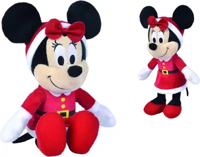 Simba Toys knuffel disney minnie mouse kerst 25cm - afbeelding 6