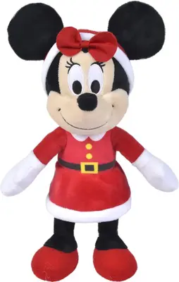 Simba Toys knuffel disney minnie mouse kerst 25cm - afbeelding 3