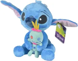 Simba Toys knuffel disney stitch met scrump 25cm - afbeelding 4