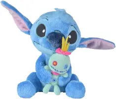 Simba Toys knuffel disney stitch met scrump 25cm - afbeelding 3