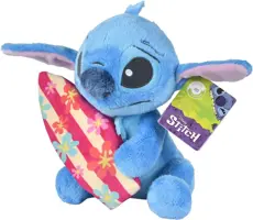 Simba Toys knuffel disney stitch met surfplank 25cm - afbeelding 4