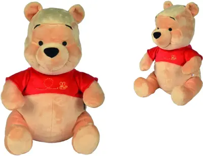 Simba Toys knuffel disney winnie de poeh 25cm - afbeelding 1