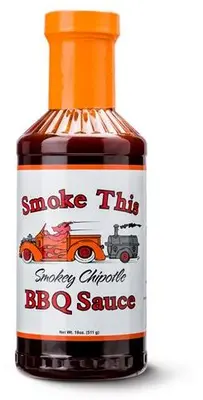Smoke this bbq sauce smokey chipotle 500 ml