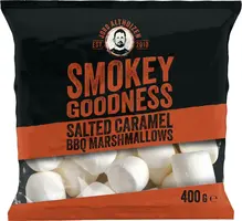 SMOKEY GOODNESS BBQ MARSHMALLOWS SALTED CARAMEL 400 G ZAK kopen?
