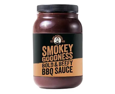 Smokey Goodness Bold and beefy bbq saus 500 ml