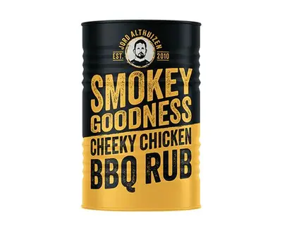 Smokey goodness cheeky chicken 250gr