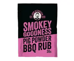 Smokey Goodness pig powder bbq rub 30gr kopen?
