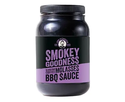 Smokey Goodsness Blackstrap coffee saus