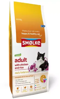 Smolke kat adult chicken & rice 2kg