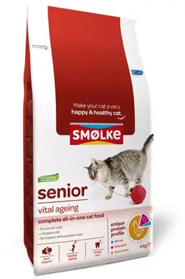 Smolke Senior kattenvoer 4kg
