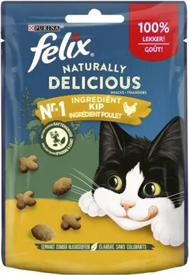 Snacks ntrll delics kip 50g - afbeelding 4