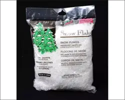 Sneeuwvlokken iriserend 1,7 liter wit kopen?