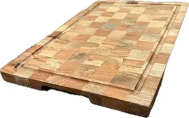 Snijplank timo acacia/mangohout 48x30xh2,5cm - afbeelding 2