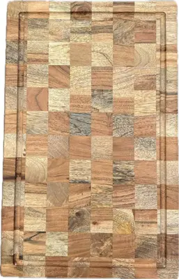 Snijplank timo acacia/mangohout 48x30xh2,5cm - afbeelding 1