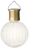 Solar bulb plastic 8x11 cm - afbeelding 1