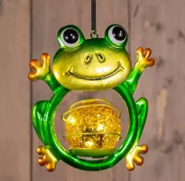 Solar hanger kikker 16x15cm - afbeelding 4