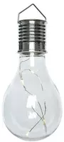 Solar hanglamp plastic 8x14 cm transparant kopen?