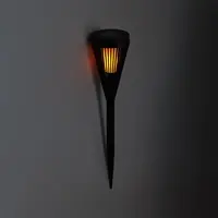 Solar lamp led mat zwart - afbeelding 2