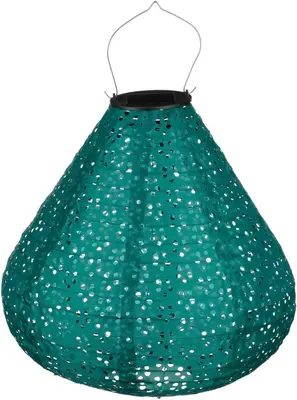 Solar lantaarn led groen - h29xd30cm