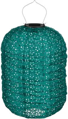 Solar lantaarn led groen - h40xd25cm
