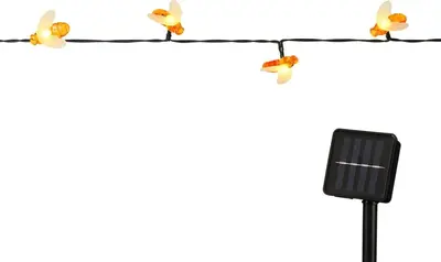 Solar snoer bij led 20 stuks - l390cm