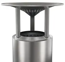 Solo stove mesa xl warmte deflector uit rvs ø 26.9cm - afbeelding 1