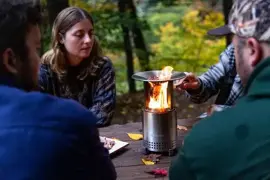 Solo stove mesa xl warmte deflector uit rvs ø 26.9cm - afbeelding 3