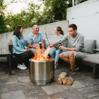 Solo Stove vuurkorf Bonfire 2.0 met standaard d49.5cm RVS - afbeelding 5