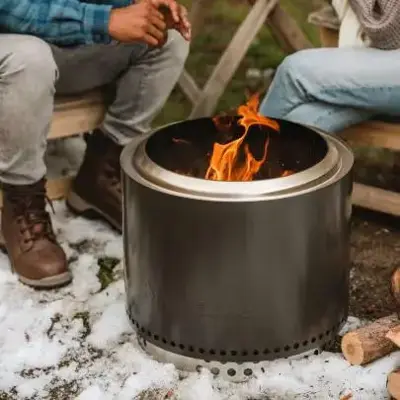 Solo Stove vuurkorf Bonfire 2.0 met standaard d49.5cm zwart - afbeelding 2